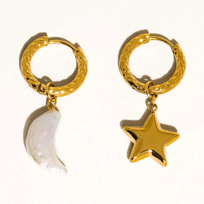 Mismatched Celestial Earrings