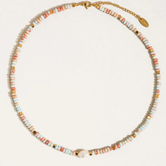 Boho Beaded Necklace