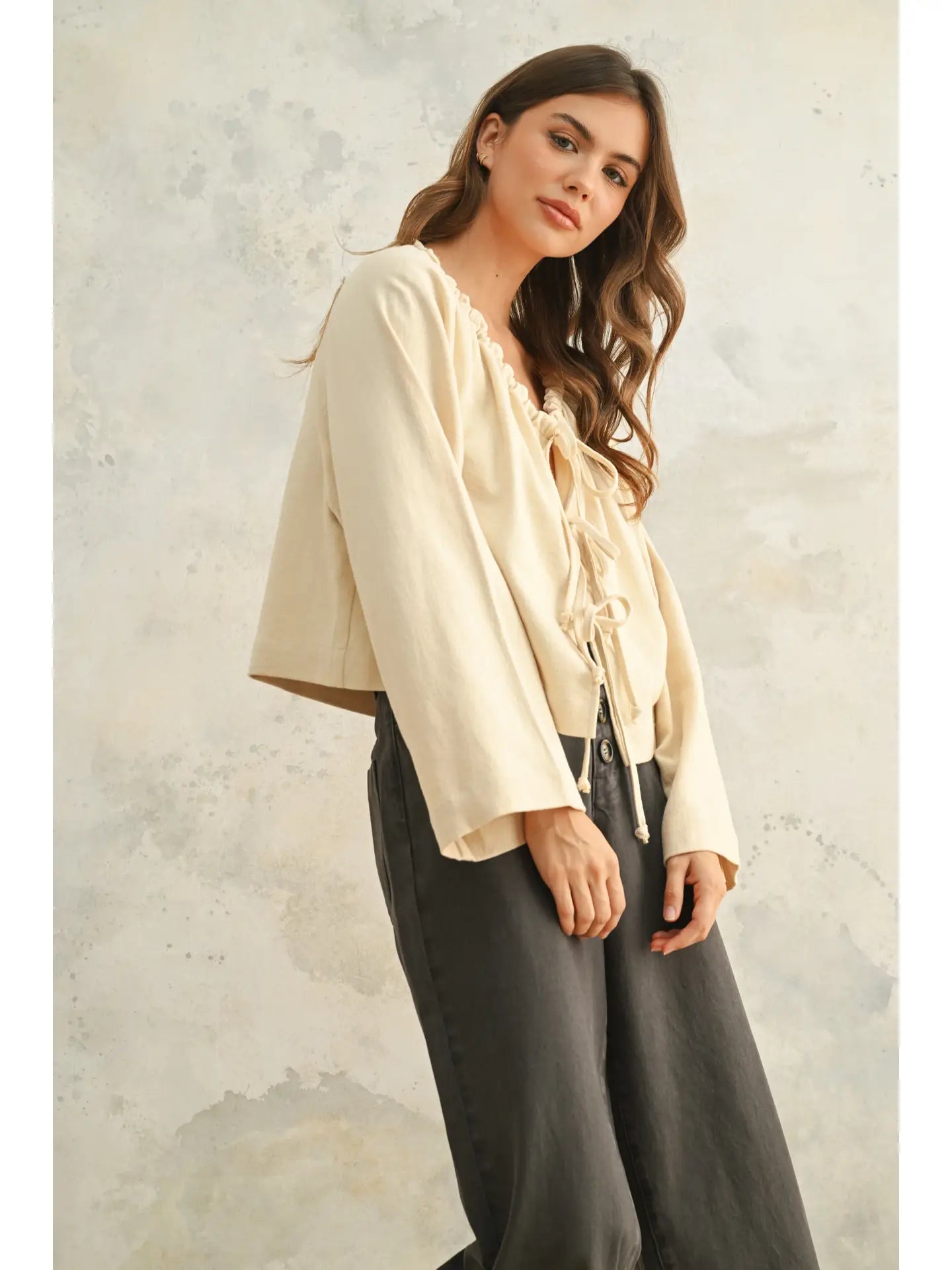 Shortbread Tie Top