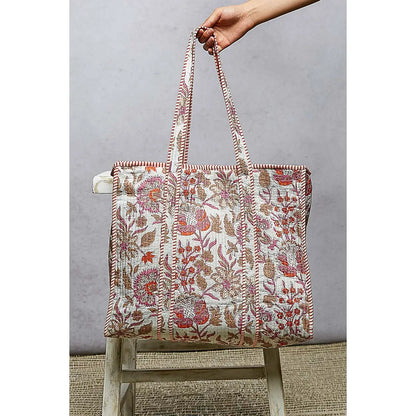 Quilted Boxy Tote