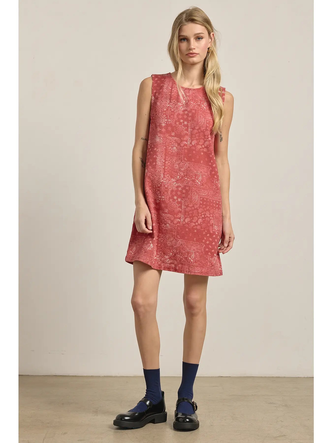 Bandana Shift Dress