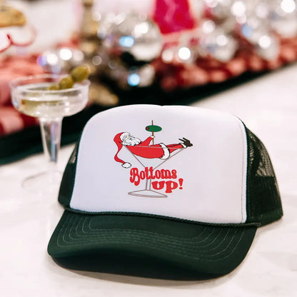 Bottoms Up- Holiday Trucker Hat