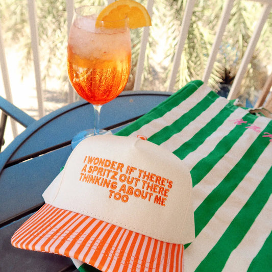 Spritz Striped Hat