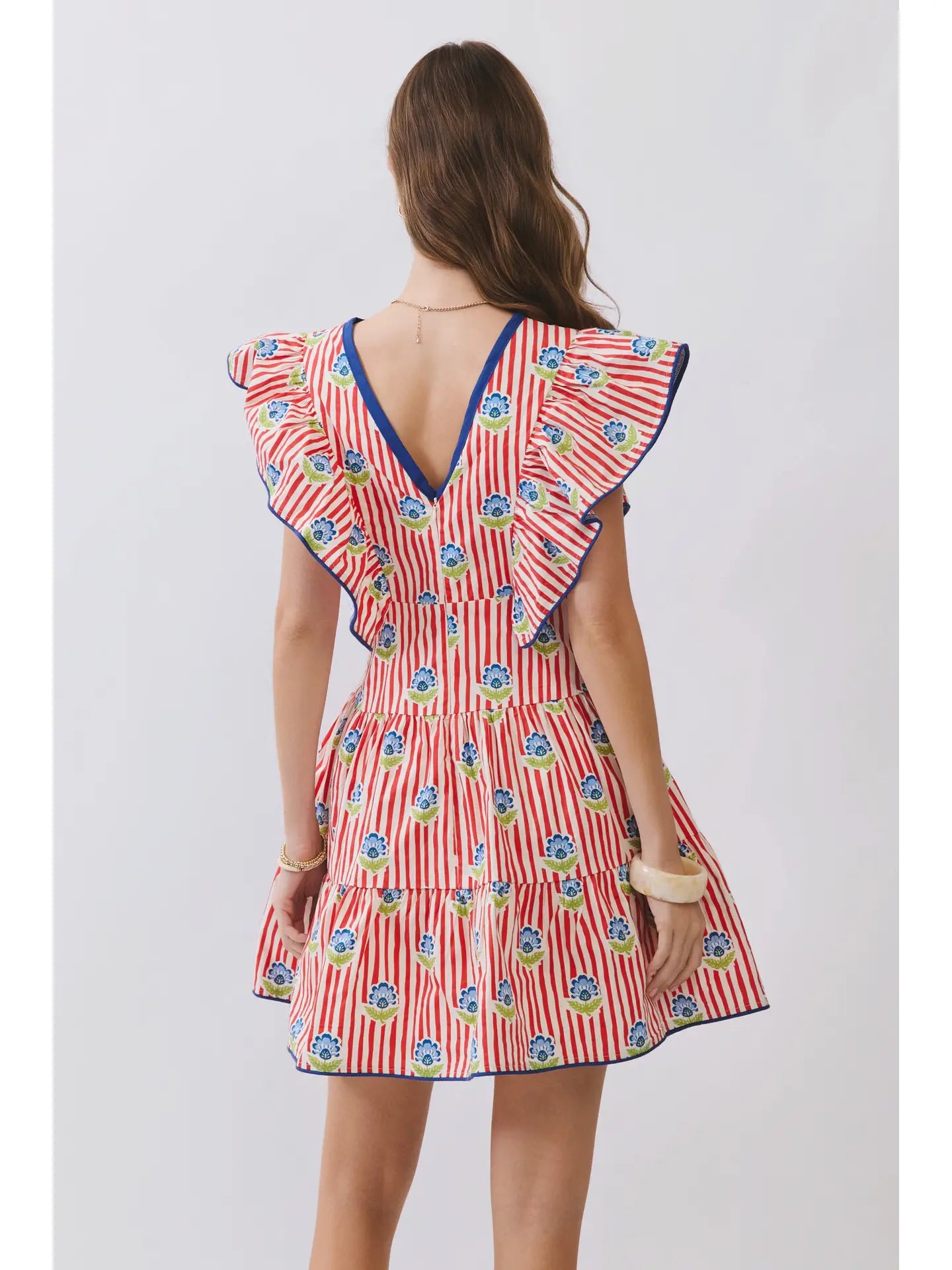 Floral Ruffle Mini