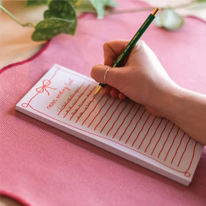Bow To Do List