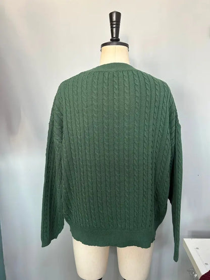 Embroidered Horse Sweater