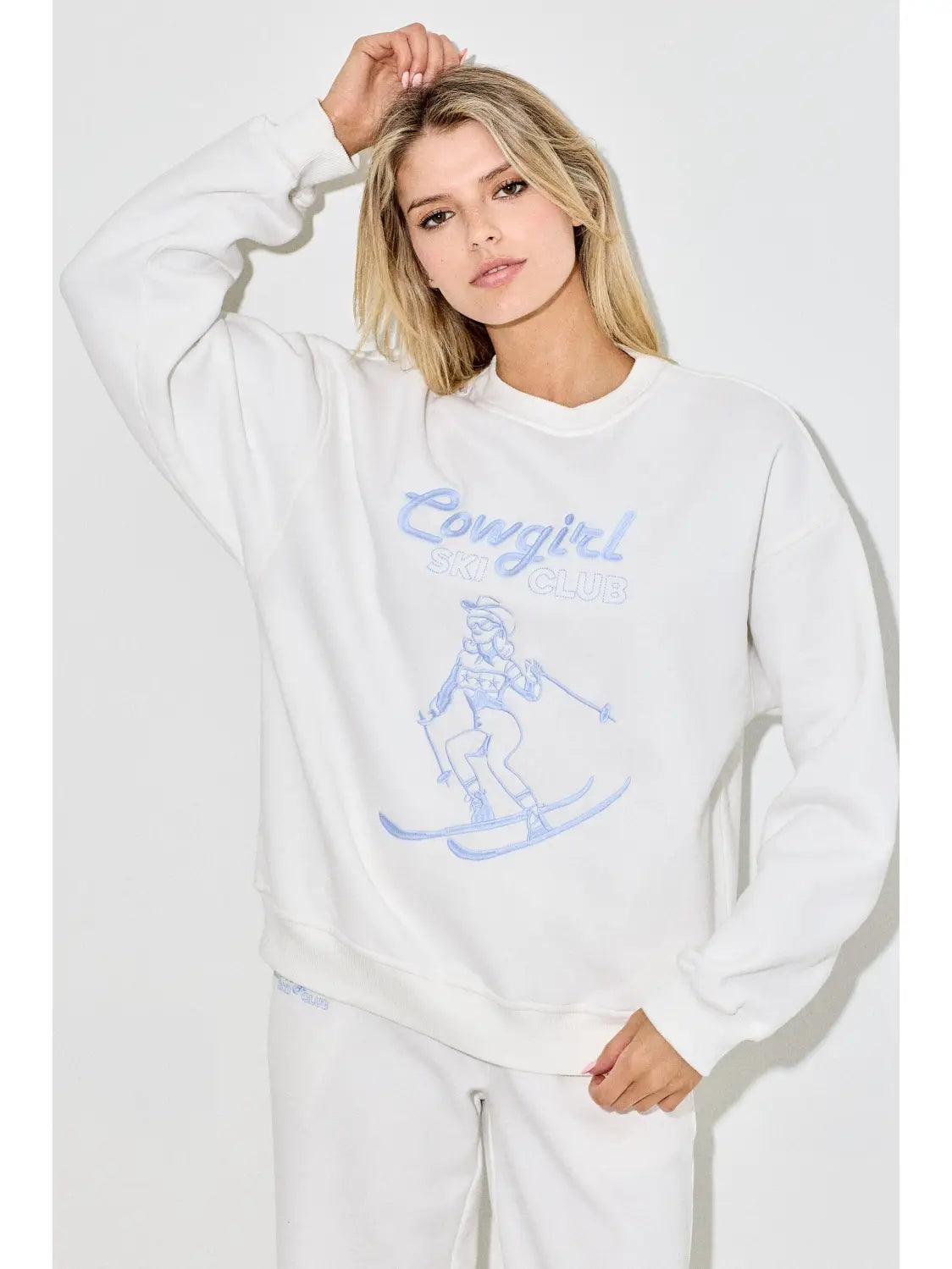 Cowgirl Ski Club Sweatshirt