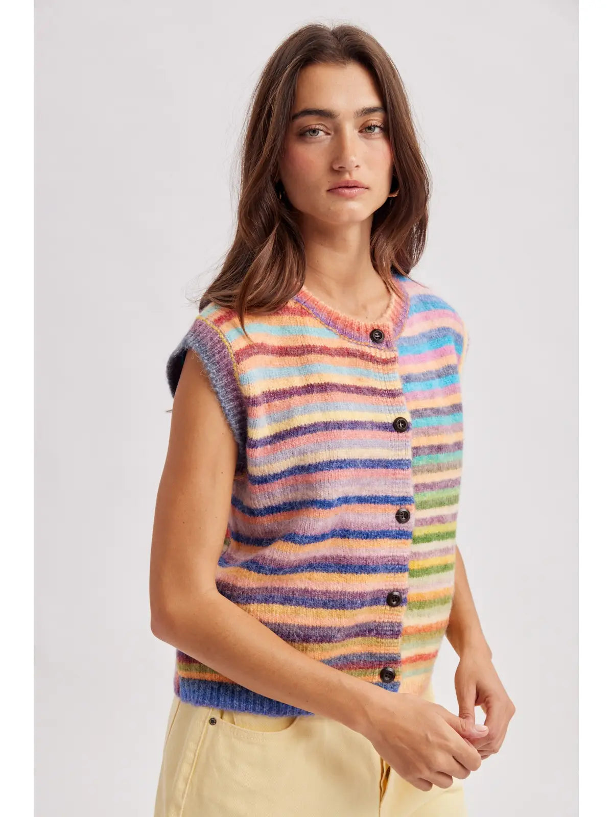 Rainbow Sweater Vest