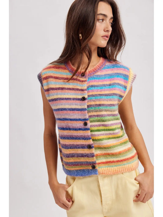 Rainbow Sweater Vest