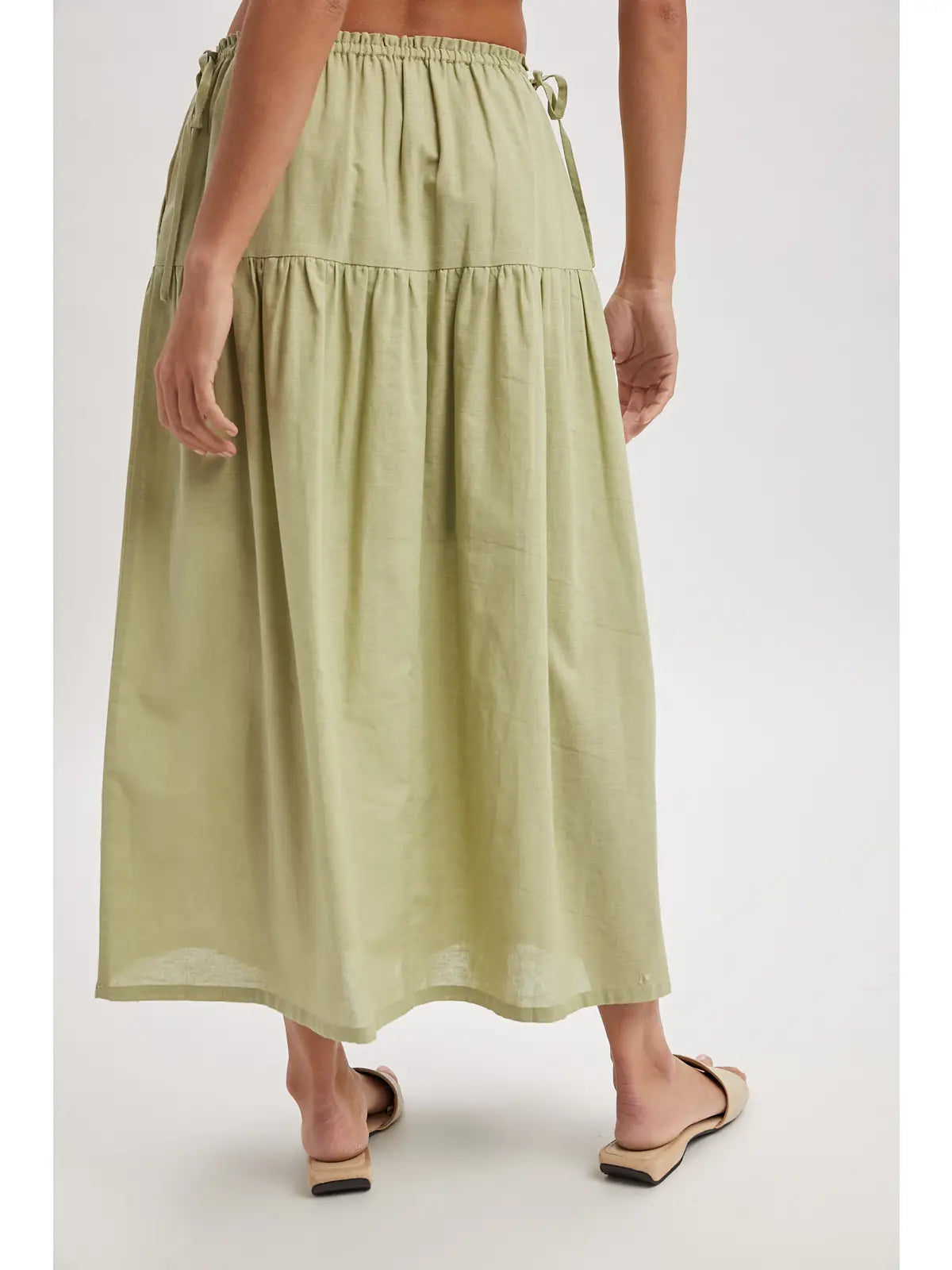 Sage Midi Skirt