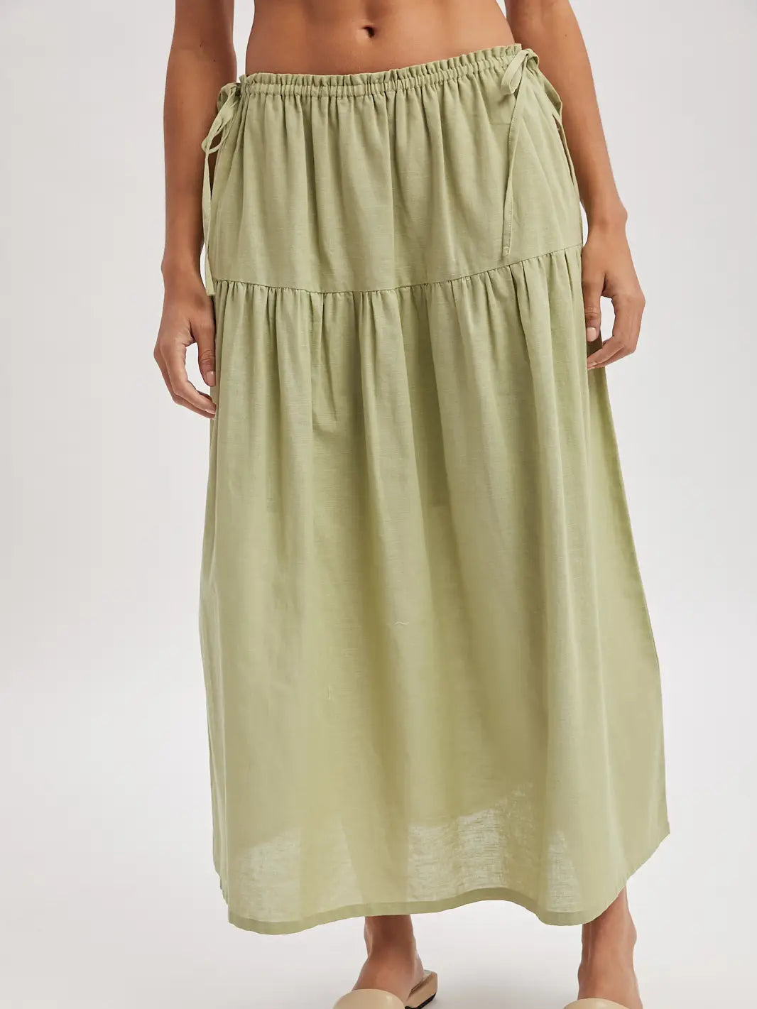 Sage Midi Skirt