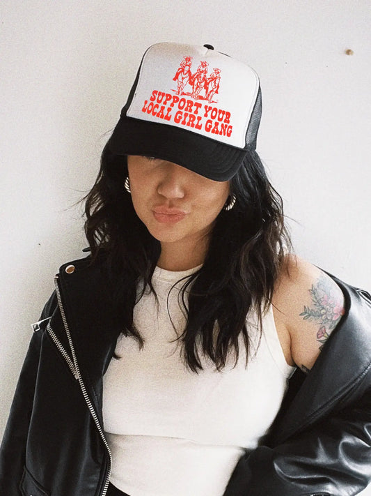 Support Your Girl Gang Trucker Hat