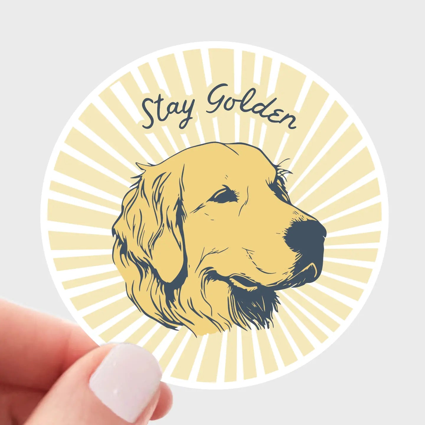 Stay Golden Sticker