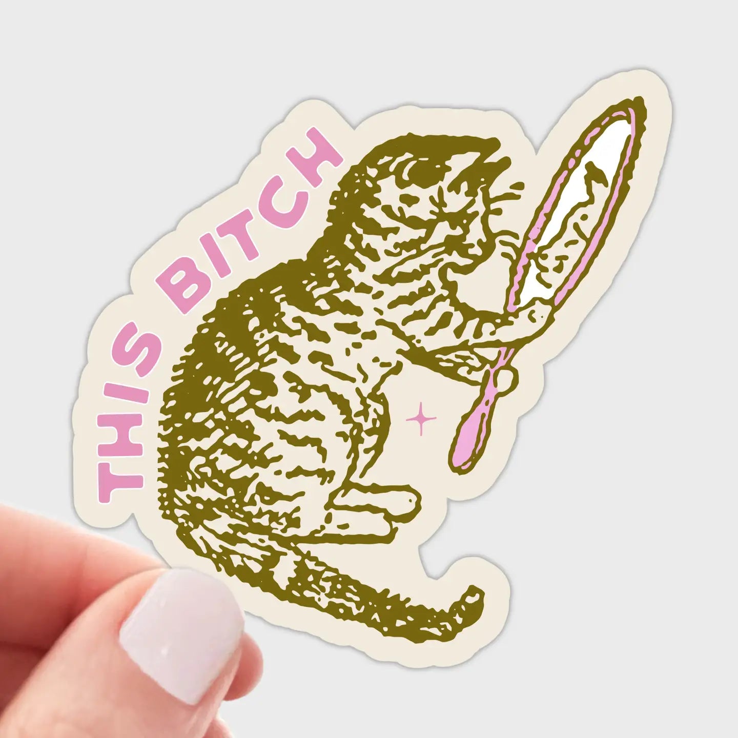 This B Sticker