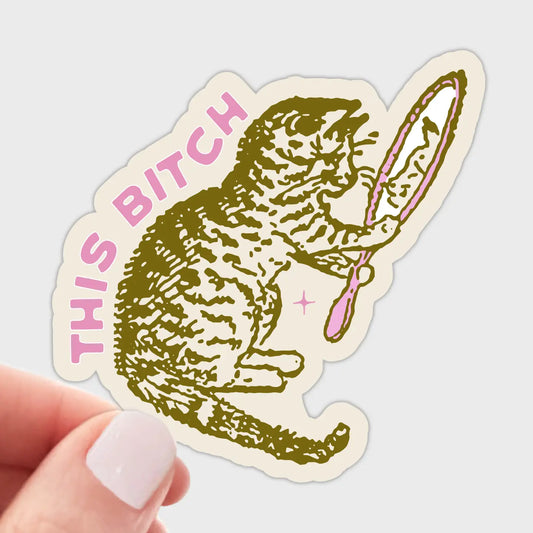 This B Sticker
