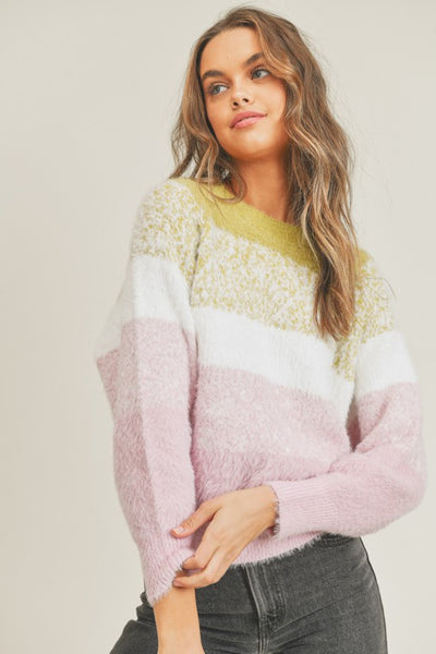 Strawberry Matcha Sweater
