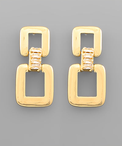 Squared Up Earring