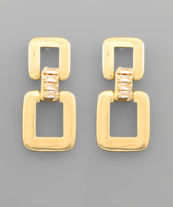 Squared Up Earring
